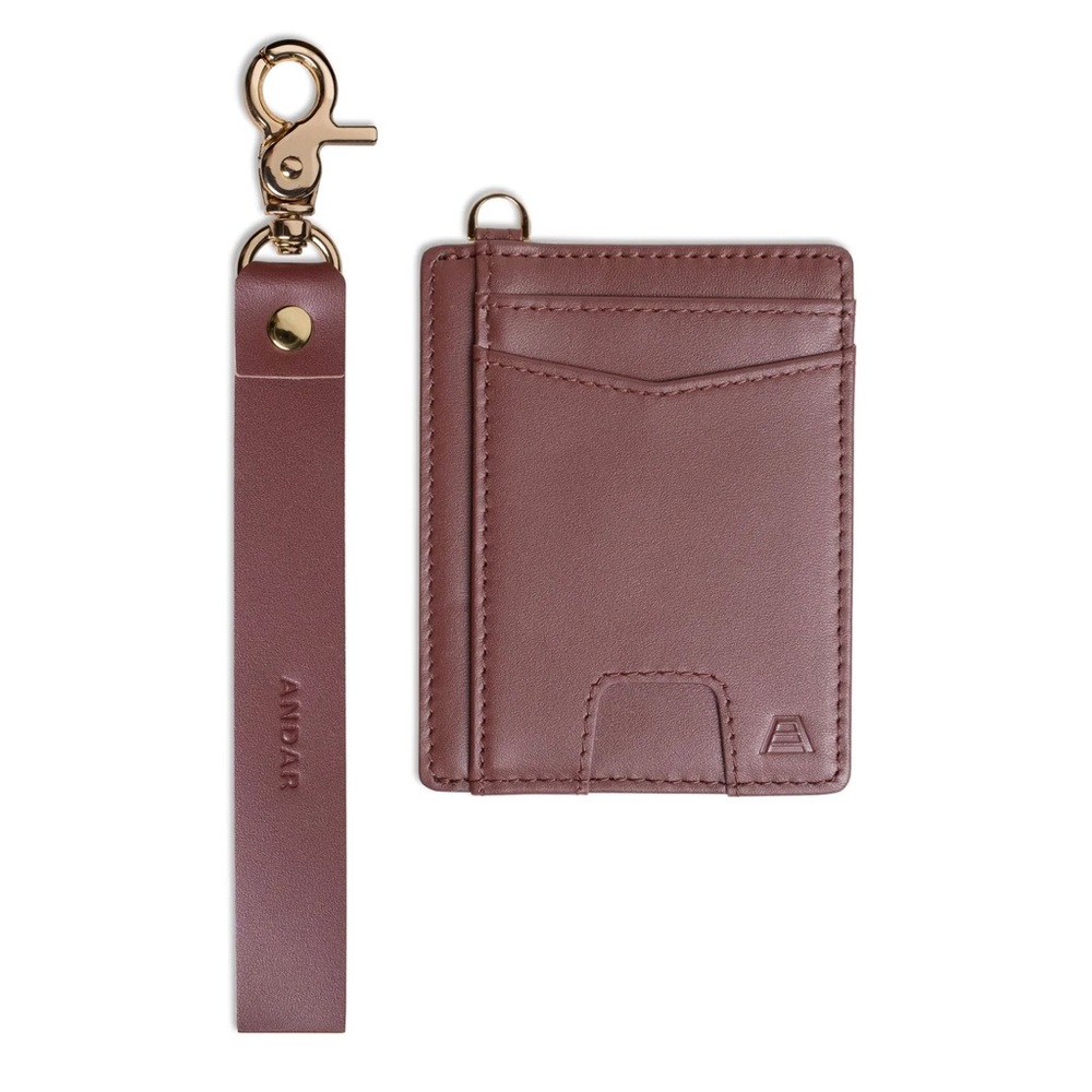 ✨NEW!✨Andar x Nuuds Denner Wallet in Black Cherry